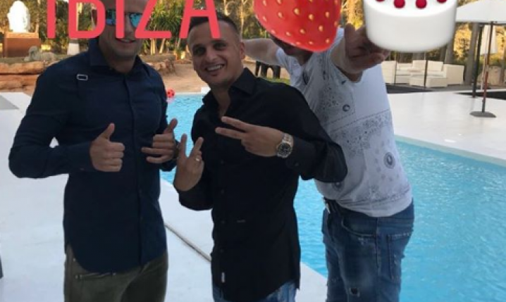 Hajto, Grosicki i Peszko razem na Ibizie :D